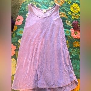 Light purple swim cover up